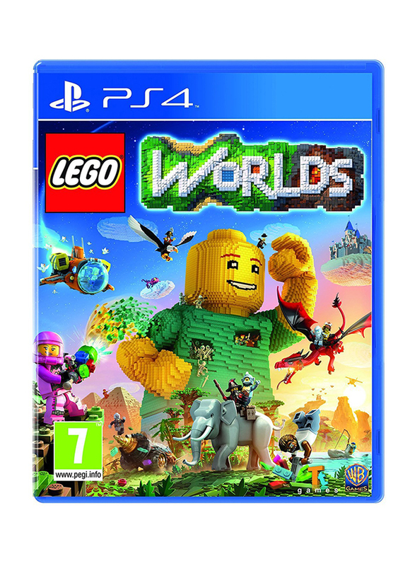 

Lego Worlds Arabic R2 Video Game for PlayStation 4 (PS4) by WB Games