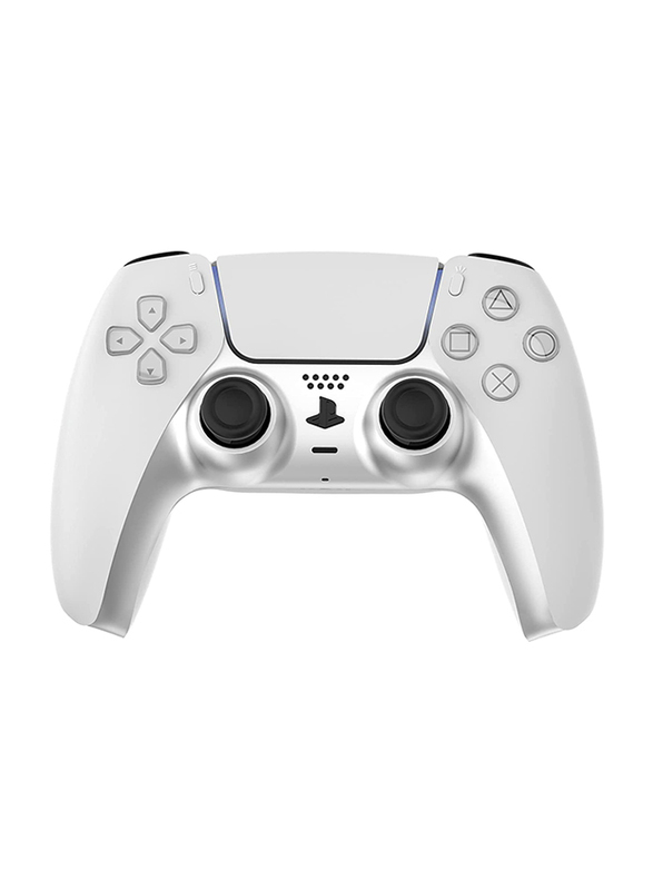 

DeadSkull Front Cover Replacement, Faceplate for PlayStation PS5, Silver