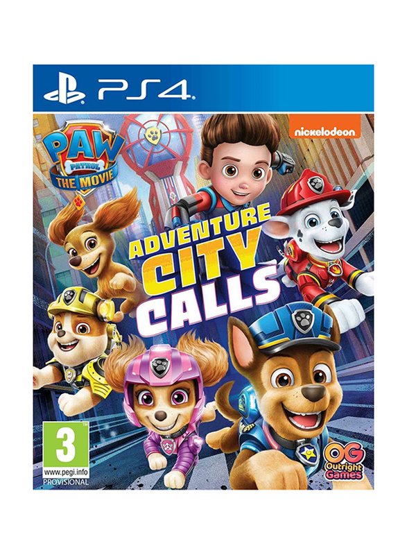 

Paw Patrol The Movie Adventure City Calls Video Game for PlayStation 4 (PS4) by Outright Games