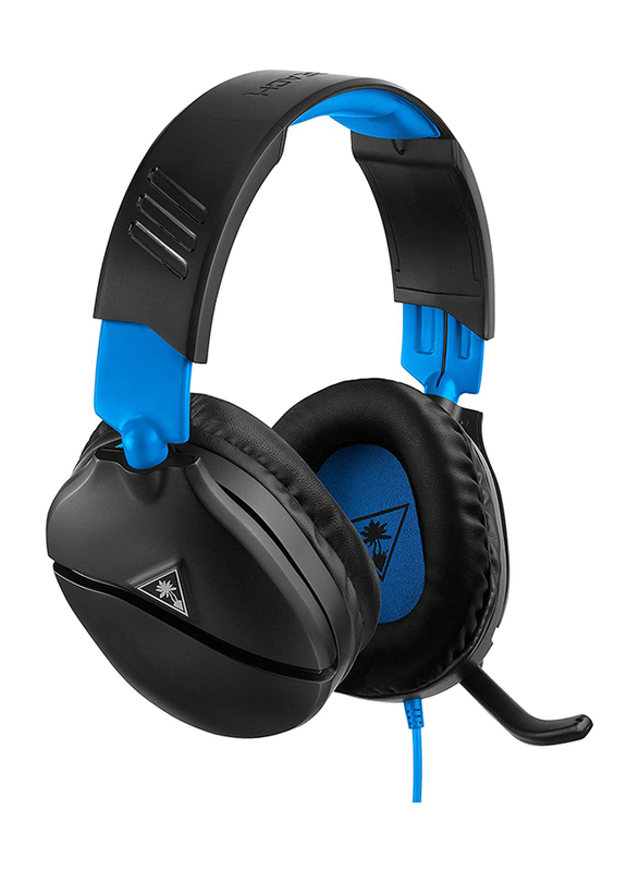 

Turtle Beach Ear Force Recon 70P Noise Cancelling Gaming Headset, Black/Blue