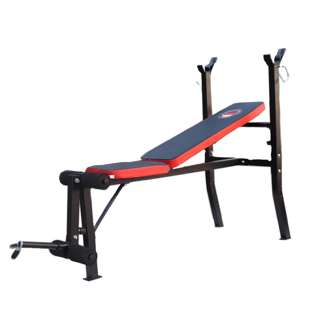 Marshal Fitness Standard Weight Bench, Black
