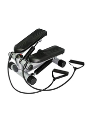 Mini Stepper with Resistant Band, Black