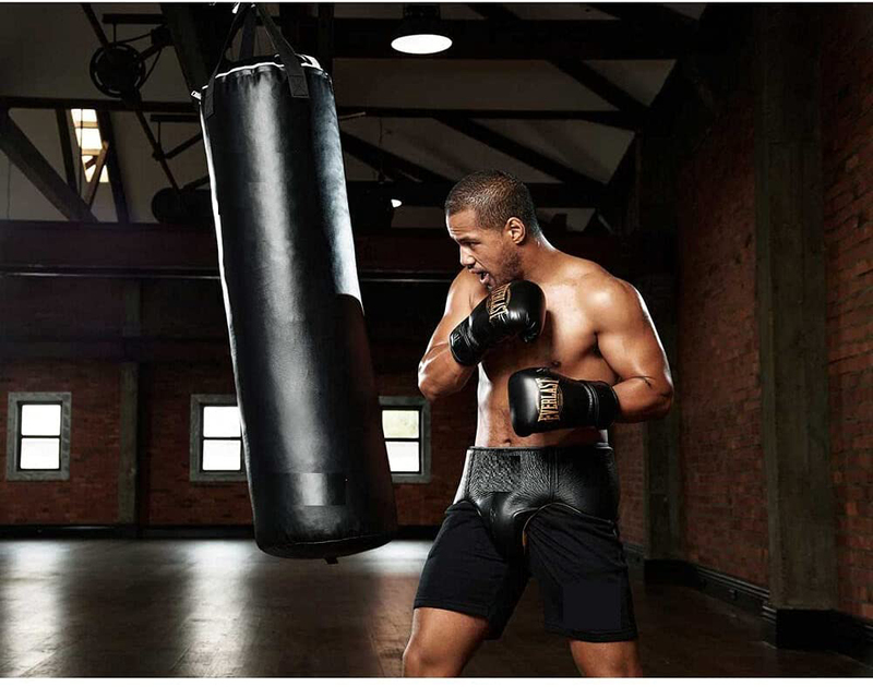 Marshal Fitness 80cm MMA Boxing Sandbag Punching Bag, Black