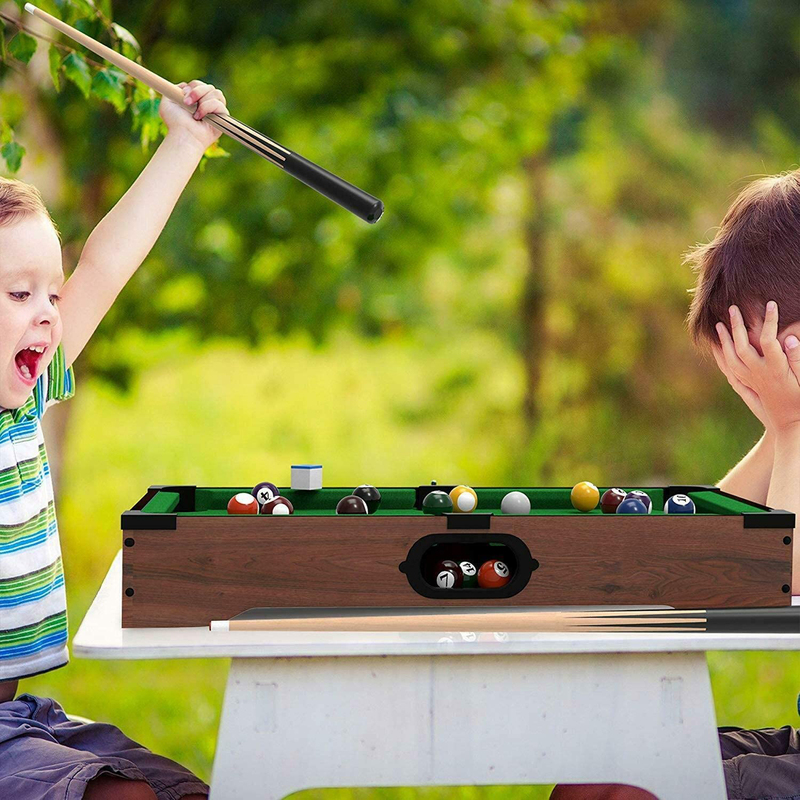 Marshal Fitness Mini Tabletop Pool Set, Multicolour