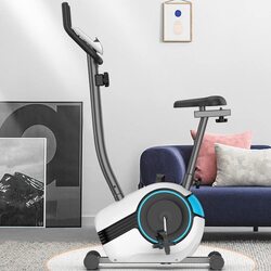 Marshal Fitness Magnetic Control Lower Limb Power Exercise Bike, MF-111B, White