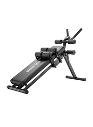 Marshal Fitness Power Plank Advanced Belly Crunch Bench Abdominal Trainer, MF-0529, Black