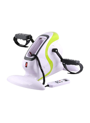 Marshal Fitness Electric Pedal Exercise Bike, MF-0070, White