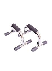 Training Push-Up Stands with Soft Handle, Black