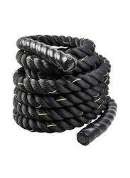 Marshal Fitness Battle Climbing Rope, 12 Meter, Black