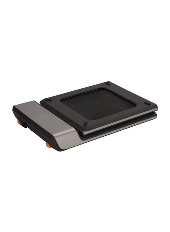 Marshal Fitness Walking Pad Flat Treadmill, MF-717T, Black