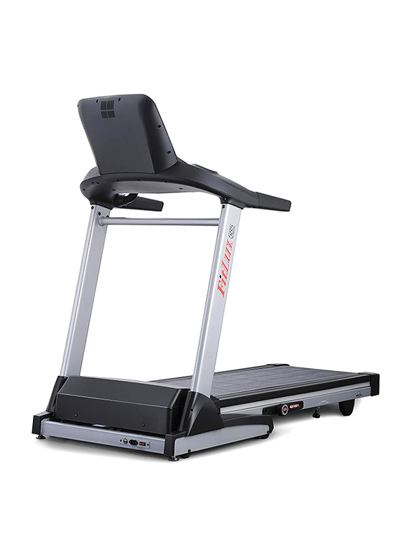 

Marshal Fitness 3.5HP Folding Treadmill, Black/Silver