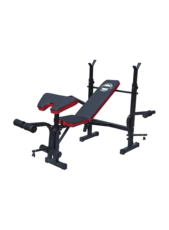 Marshal Fitness Multi Function Weight Bench, Black