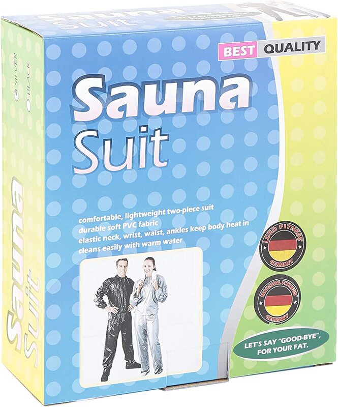 

Lordex Slimming Sauna Suit, Double Xtra Large, Set, Silver