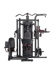 Marshal Fitness Strength Training Equipment 5 Station Home Gym, MF-9954-4, Black