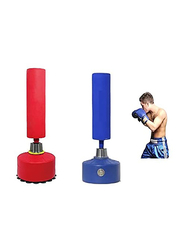 Marshal Fitness 170cm Silicone Free Standing Boxing Punching Stand with Self Suctions MMA, Red