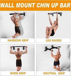 Marshal Fitness Doorway Body Workout Pull Up Bar, Mf-0540, Black