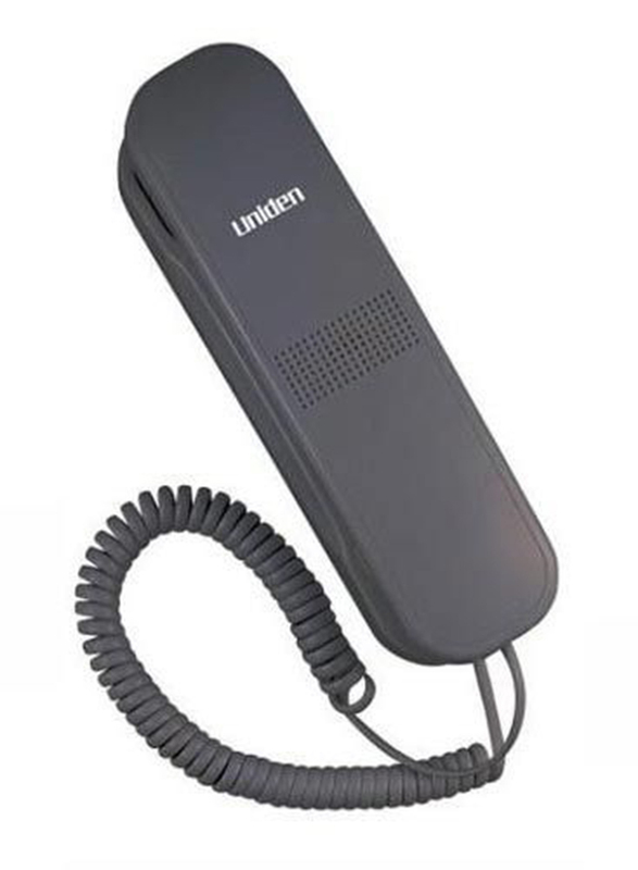 

Uniden AS7101 Trimline Caller Corded Phone, Black