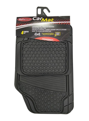 Autoplus Honey Comb Car Floor Mat Set, 4 Pieces