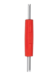 Autoplus 2 Type Valve Face Tyre Deflator, Red/Silver