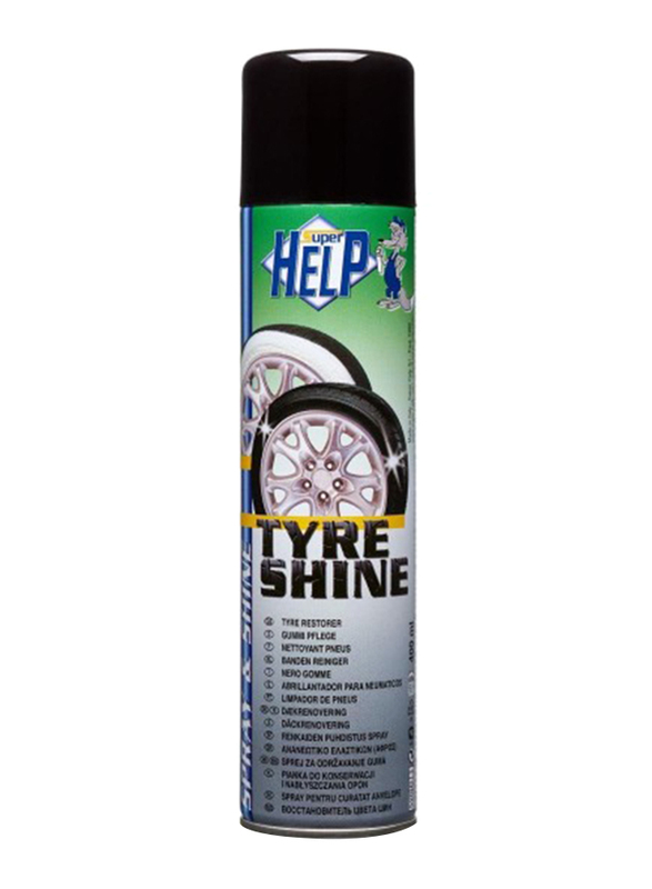 Super Help 400ml Foaming Tyre Shine, White