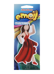 Retro Scents Emoji Fresh Linen Air Freshener, Red