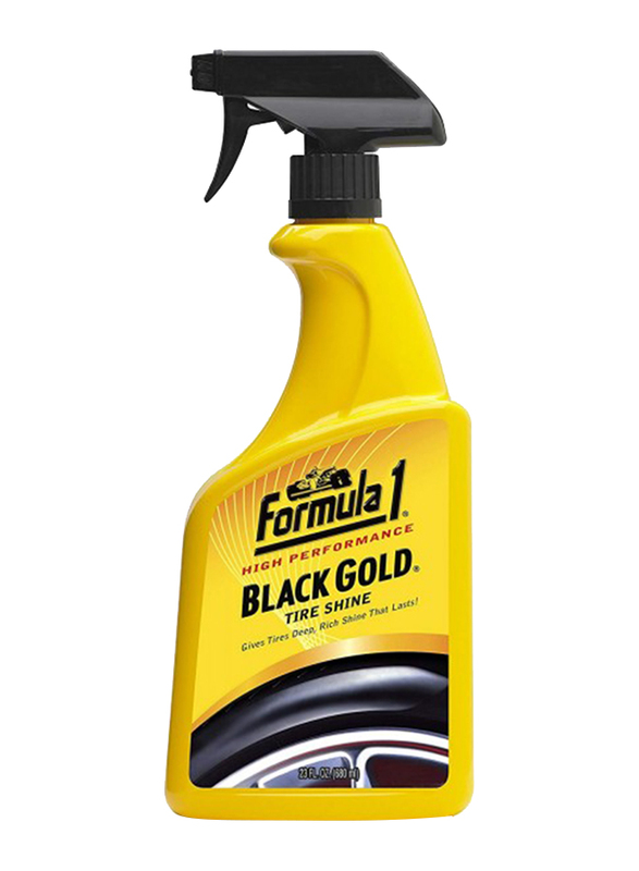 Formula 1 22oz Black Gold Tire Shine, Yellow