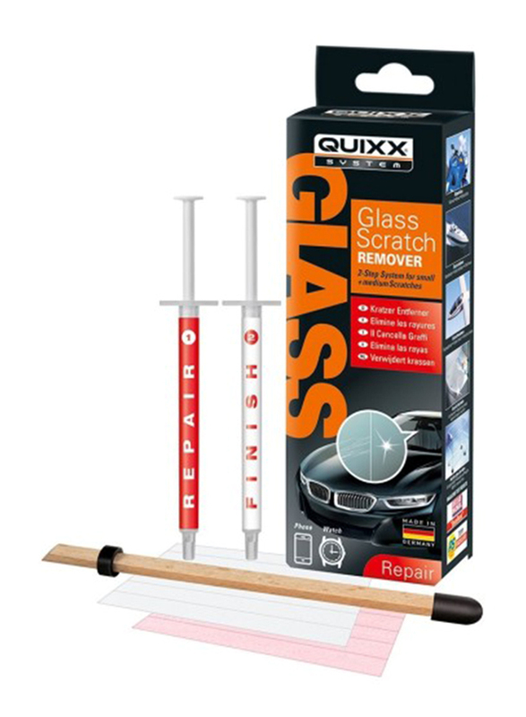 

Quixx Glass Scratch Remover Kit