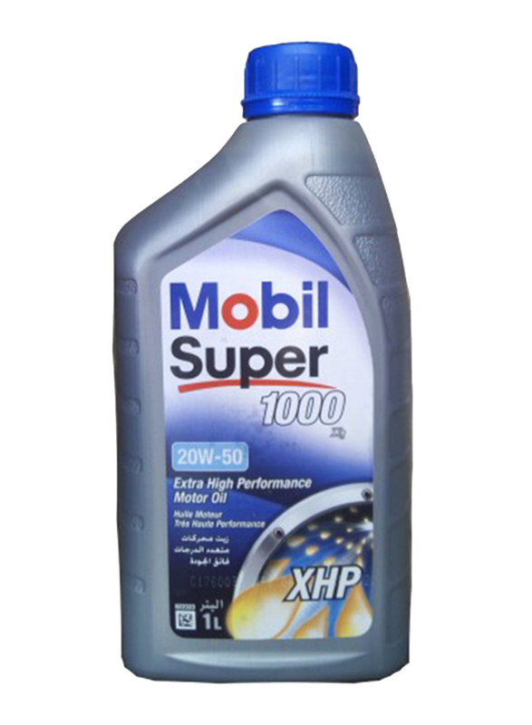 Mobil 1 Liter Super 1000 20W-50 Extra High Performance Motor Oil