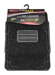 Autoplus PVC Coil Floor Mat Set, 4 Pieces