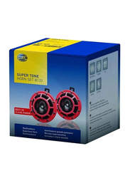 Hella B133 Super Tone Disk Horn Set, 12V, 1 Pair