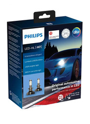 Philips LED H7 5800K X-tremeUltinon Gen2 Headlight Bulb Set, 1 Pair