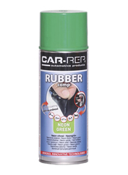 Car-Rep 400ml Rubber Comp Rubberized Spray, Neon Green