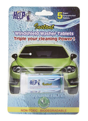 Super Help 5-Tablet Windshield Washer Fluid Tablets, Blue