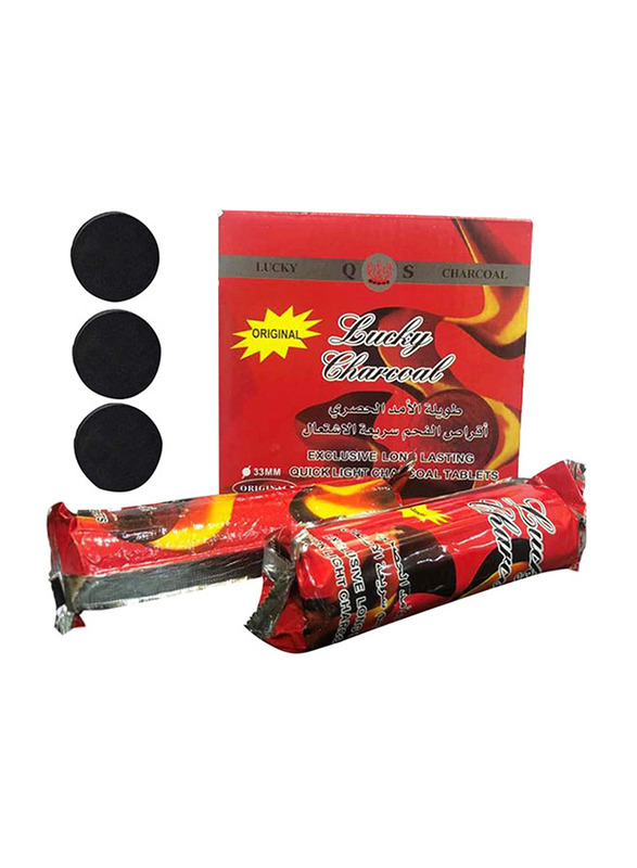 

Lucky Charcoals, 80 Pieces, Black