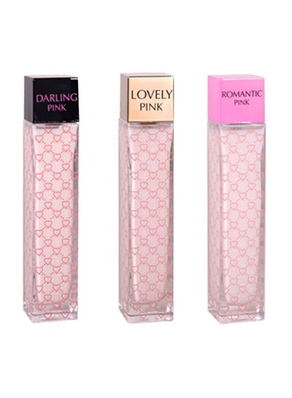 

Hamidi 3-Piece Pink Non Alcoholic Set Unisex, 80ml EDP Perfume