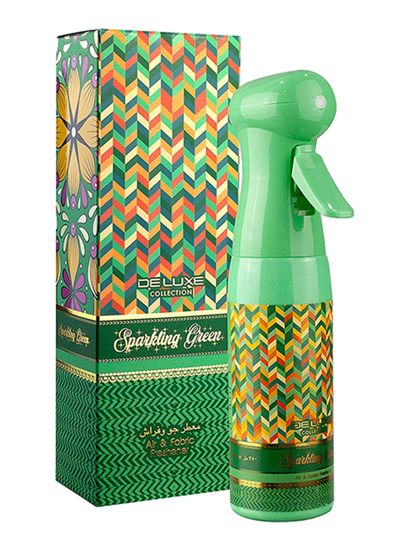 

Deluxe Collection Sparkling Green Air Freshener, 350ml, Green