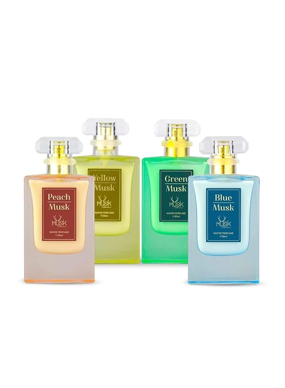 

Hamidi 4-Piece Musk Non Alcoholic Set Unisex, 30ml EDP Perfume