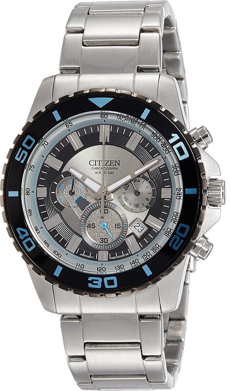 

Citizen Analog Watch for Men with Stainless Steel Band, Water Resistant, AN8030-58F, Silver-Silver