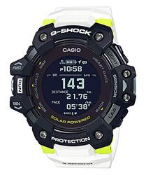 Casio Digital Watch for Men with Resin Band, GBD-H1000-1A7DR (G1035), White-Black