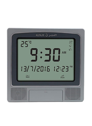 Al-Fajr Azan Wall Clock, CW-05, Grey