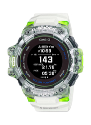 Casio G-Shock Digital Watch for Men with Resin Band, Water Resistant, GBD-H1000-7A9ER, White-Black