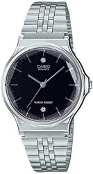 Casio Analog Display Quartz Watch for Men with Stainless Steel Band, Water Resistant, MQ-1000D-1A2DF, Silver/Black