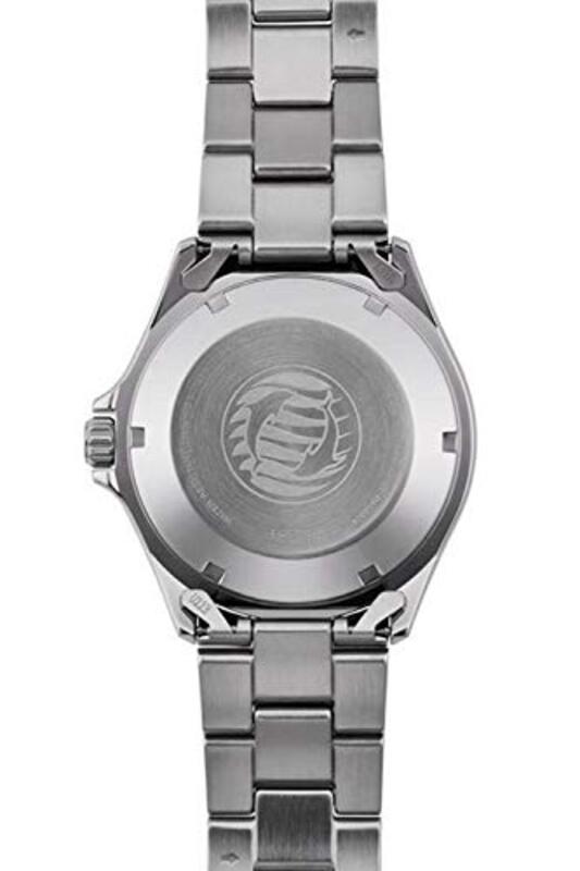 Orient Analog Watch for Men with Stainless Steel Band, RA-AA0002L19B, Silver-Blue