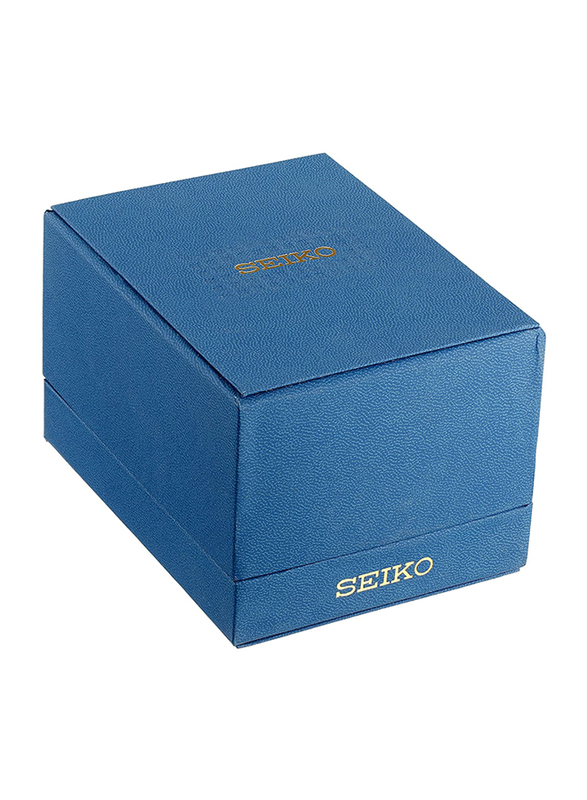 Seiko 5 Automatic Analog Watch for Men with Stainless Steel Band, Water Resistant, SNK789, Silver-White