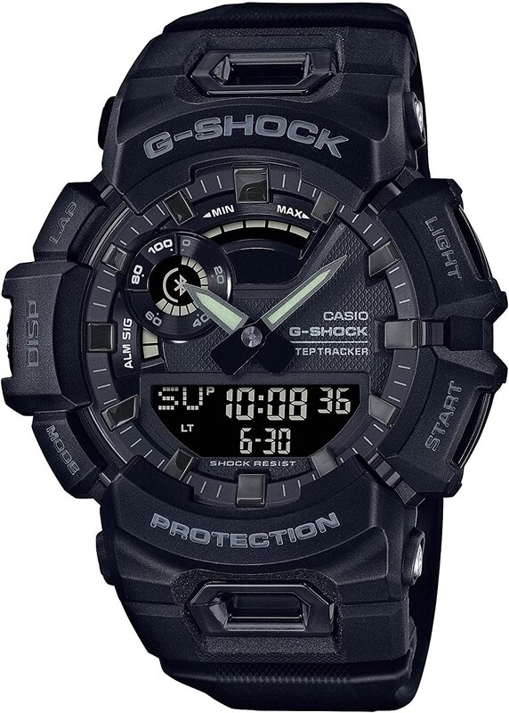 

Casio G-Shock Sports Smartphone Link Watch for Women with Resin Band, Water Resistant, GBA-900-1ADR, Black