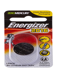 Energizer 3V Electronic Watch Lithium Battery, 2016, Silver