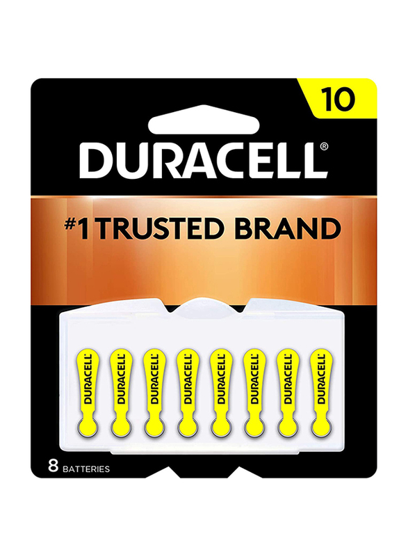 

Duracell Hearing Aid Size 10 Zinc Air Battery, Multicolour