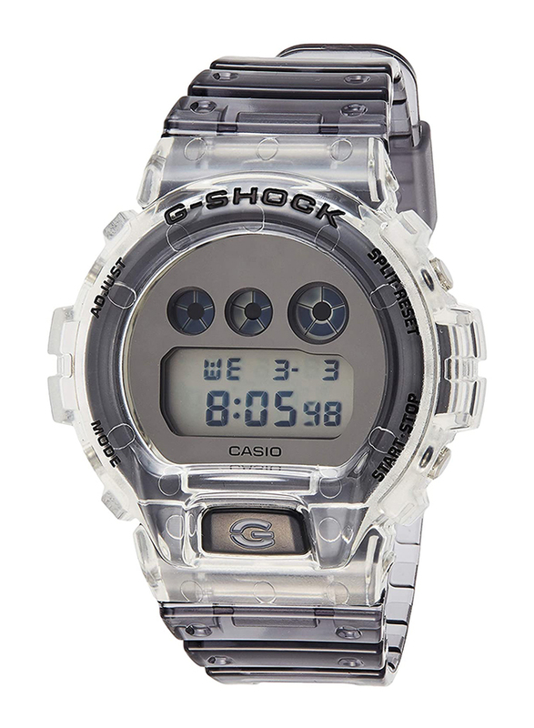 

Casio G950 G-Shock Digital Quartz Watch for Men with Plastic Band, Water Resistant, DW-6900SK-1DR, Grey