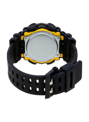 Casio G-Shock Analog/Digital Watch for Men with Resin Band, Water Resistant, GA-900-1ADR, Black