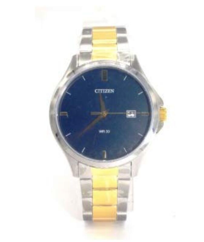 

Citizen Analog Watch for Men with Stainless Steel Band, DZ0024-57L, Multicolour-Blue